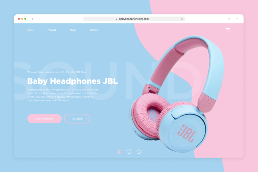 Наушники "Baby Headphones JBL" (866)