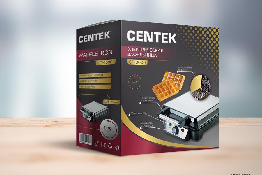 Дизайн упаковки Centek (1987)