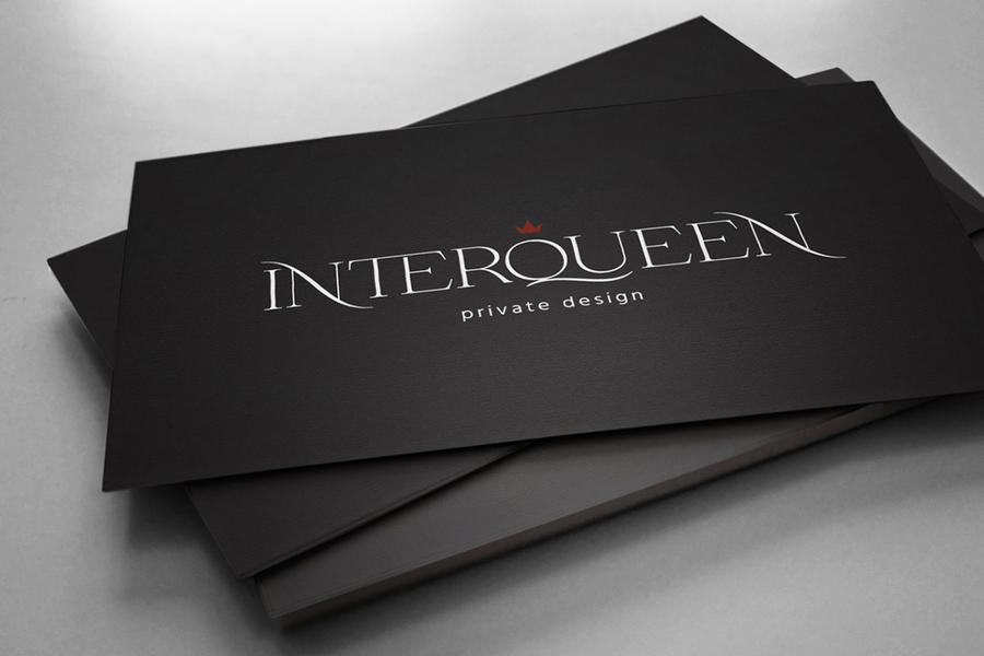 Логотип студии дизайна Interqueen (2230)