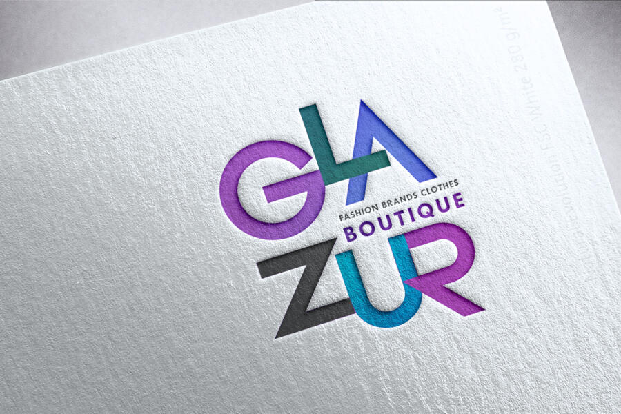 Логотип бутика Glazur (2694)