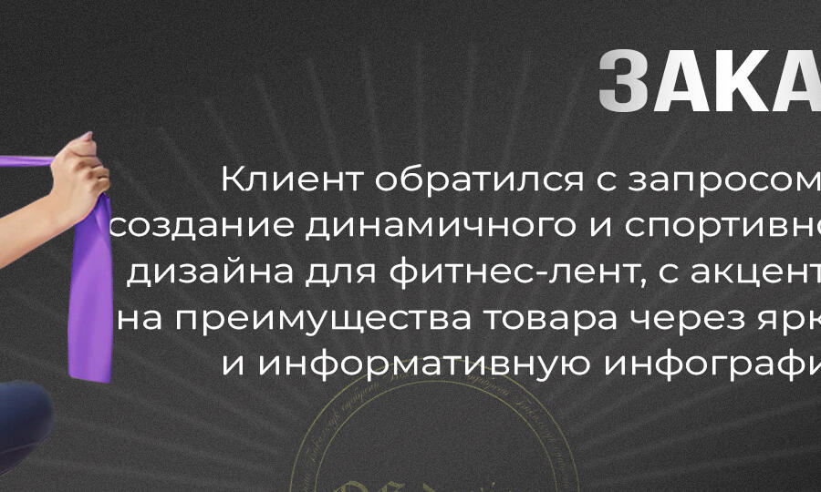 Кейс по выполнению заказа на выполнение дизайна карточки для WB (3367)