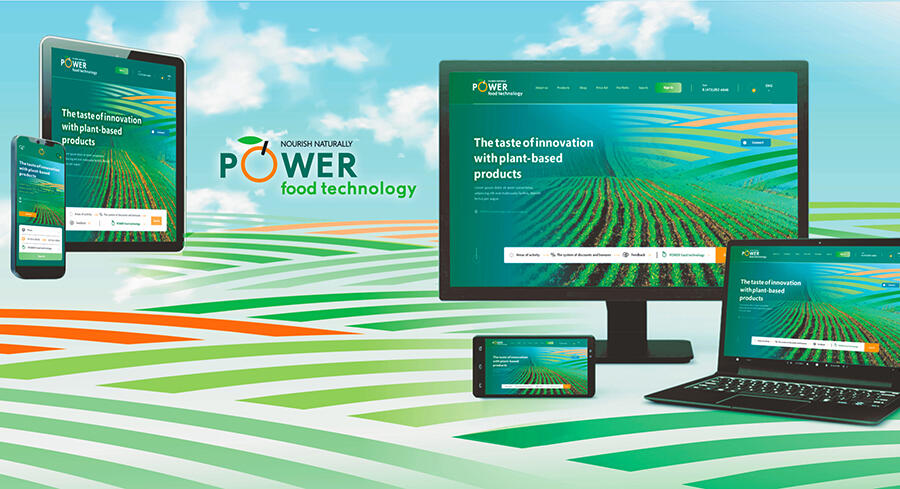 Брендбук компании «Power food technology». Израиль (3591)