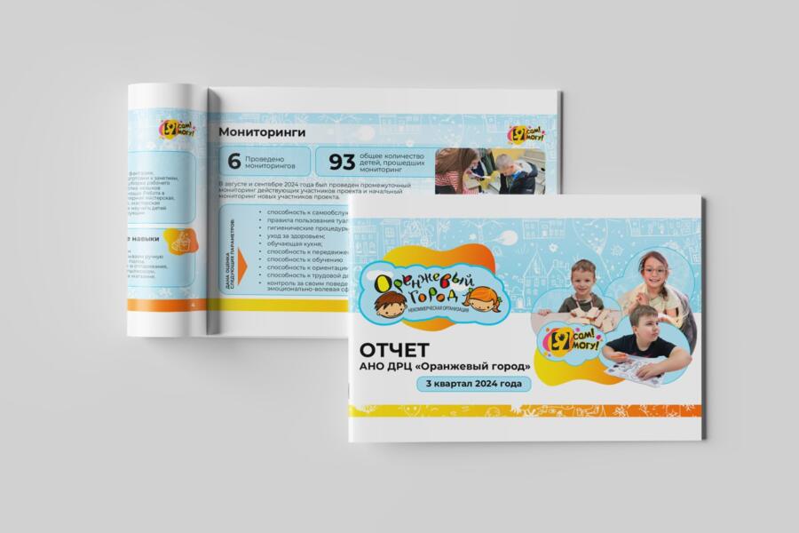 Годовой отчет для АНО ДРЦ «Оранжевый город» (4340)