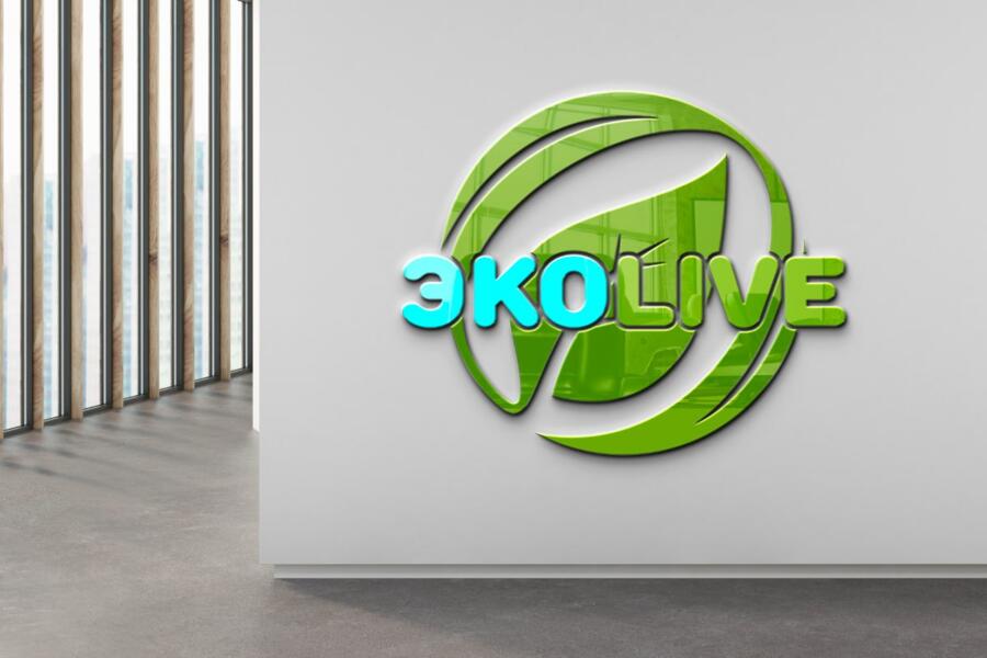Разработка логотипа для EcoLive (4633)