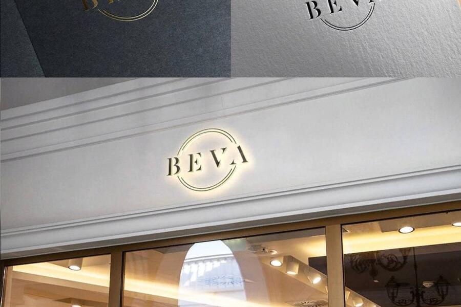 Разработка логотипа для компании BEVA (4619)