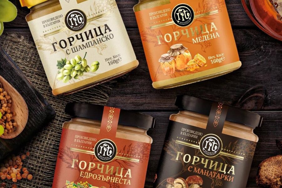 Разработка дизайна упаковки для горчицы (4802)