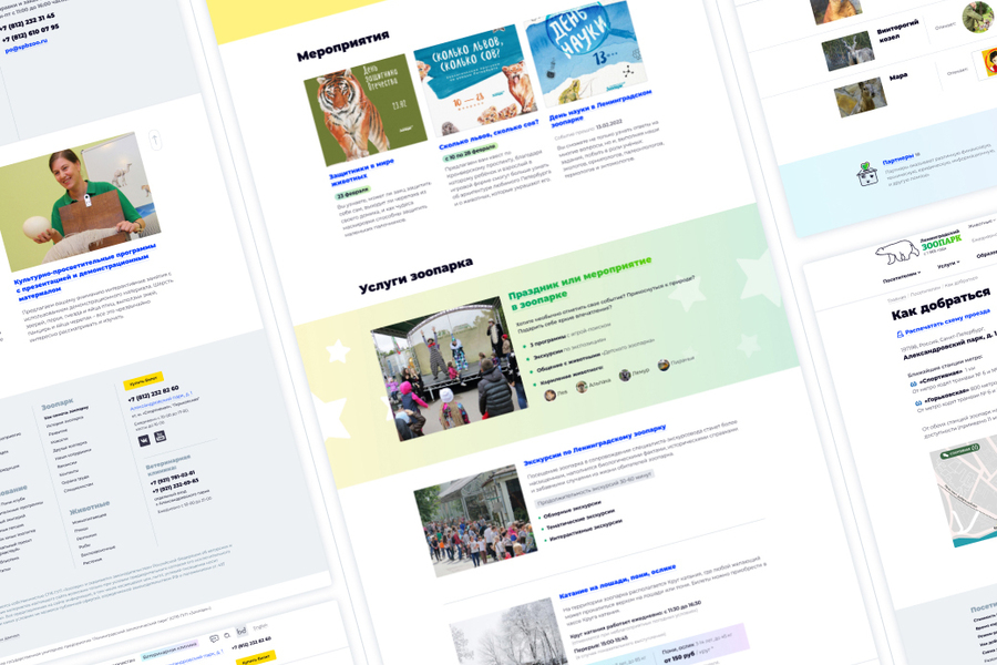Сайт Ленинградского зоопарка (UX/UI, проектирование, ре-дизайн) (258)