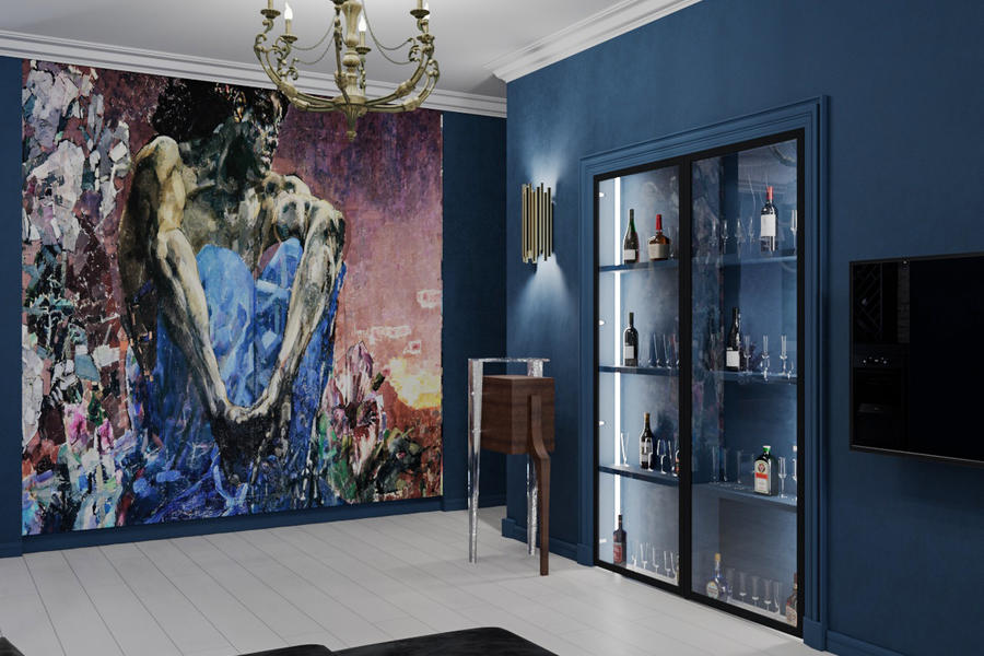 Визуализация гостиной (1224)