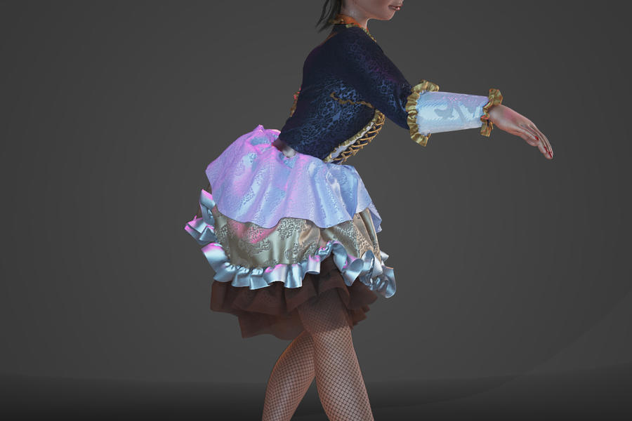 Астерия 3d персонаж (1165)