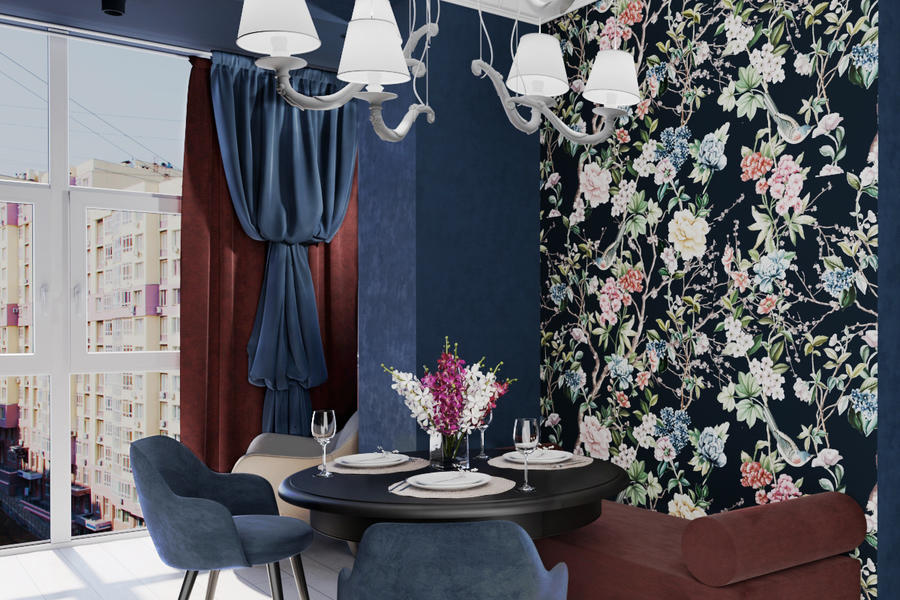 Визуализация гостиной (1225)