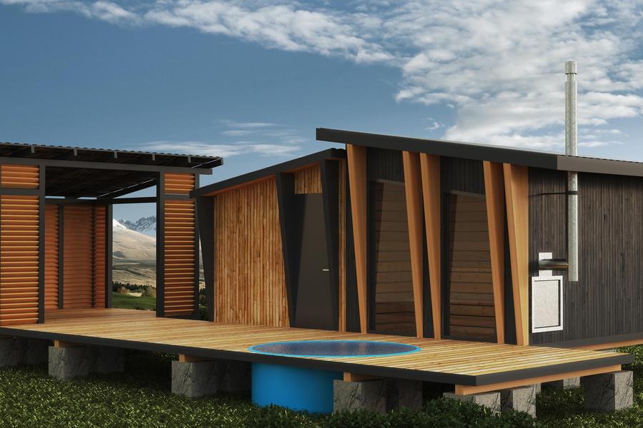 благоустроенная территория бани с беседкой (1166)