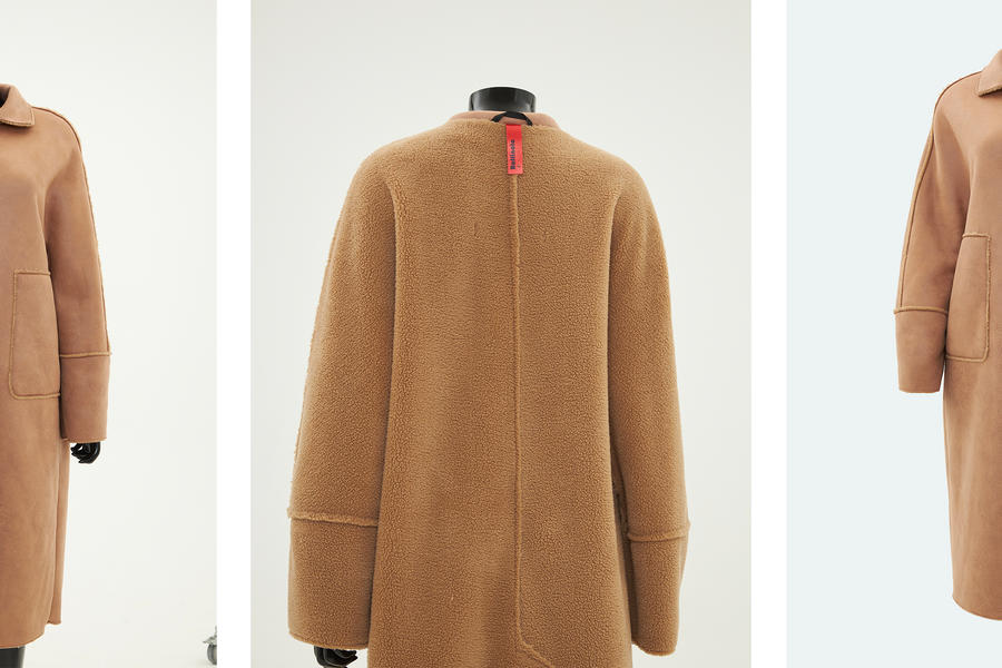 Обтравка одежды на манекене (1463)