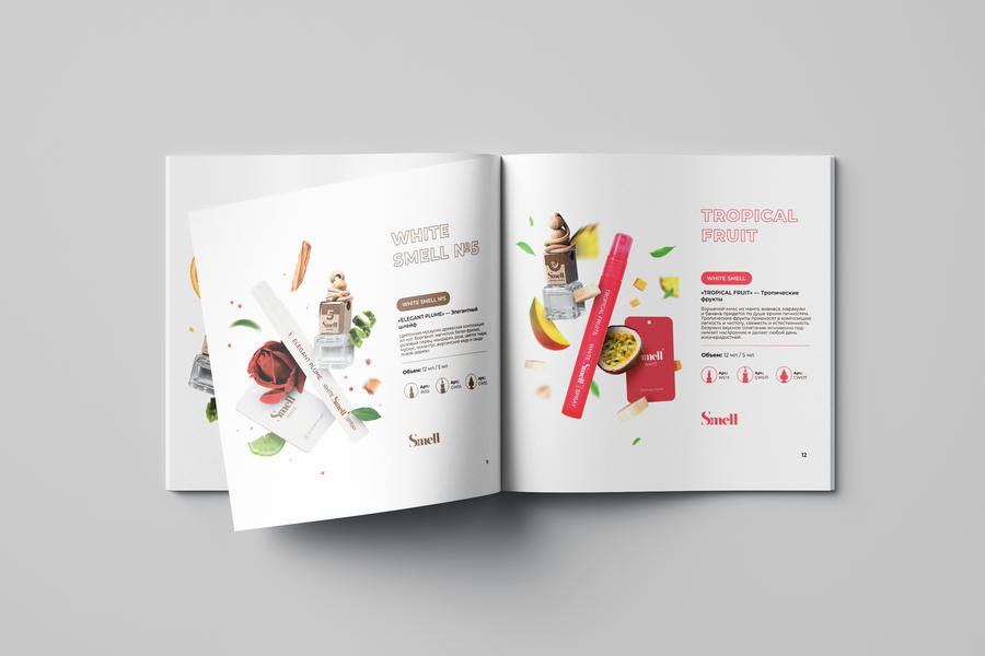 Журнал-каталог для автопарфюма SMELL (1535)