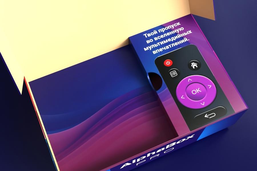 Коробка для ТВ приставки (1703)