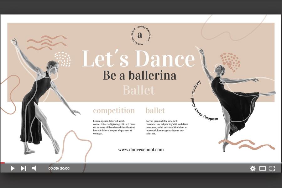 Эффективное продвижение сети балетных школ и управление контентом (1790)