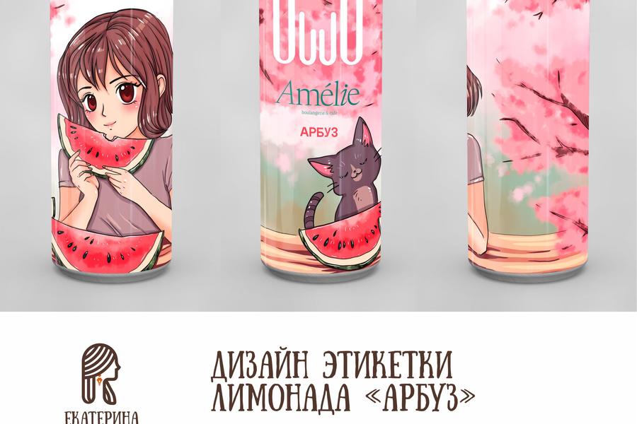 Иллюстрации для этикетки авторских лимонадов (2257)