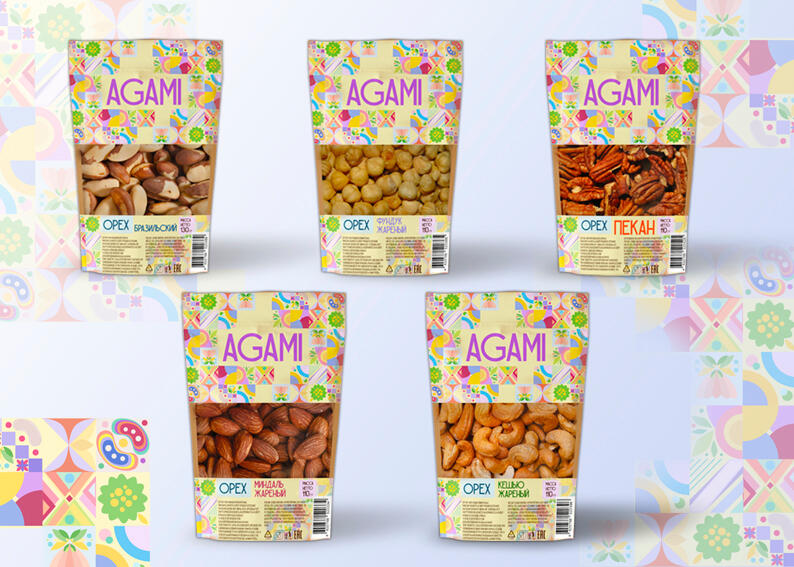 Разработка упаковки для фирмы "Агами" (2688)